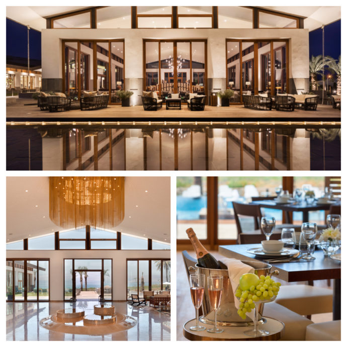 The main hall at The Setai 