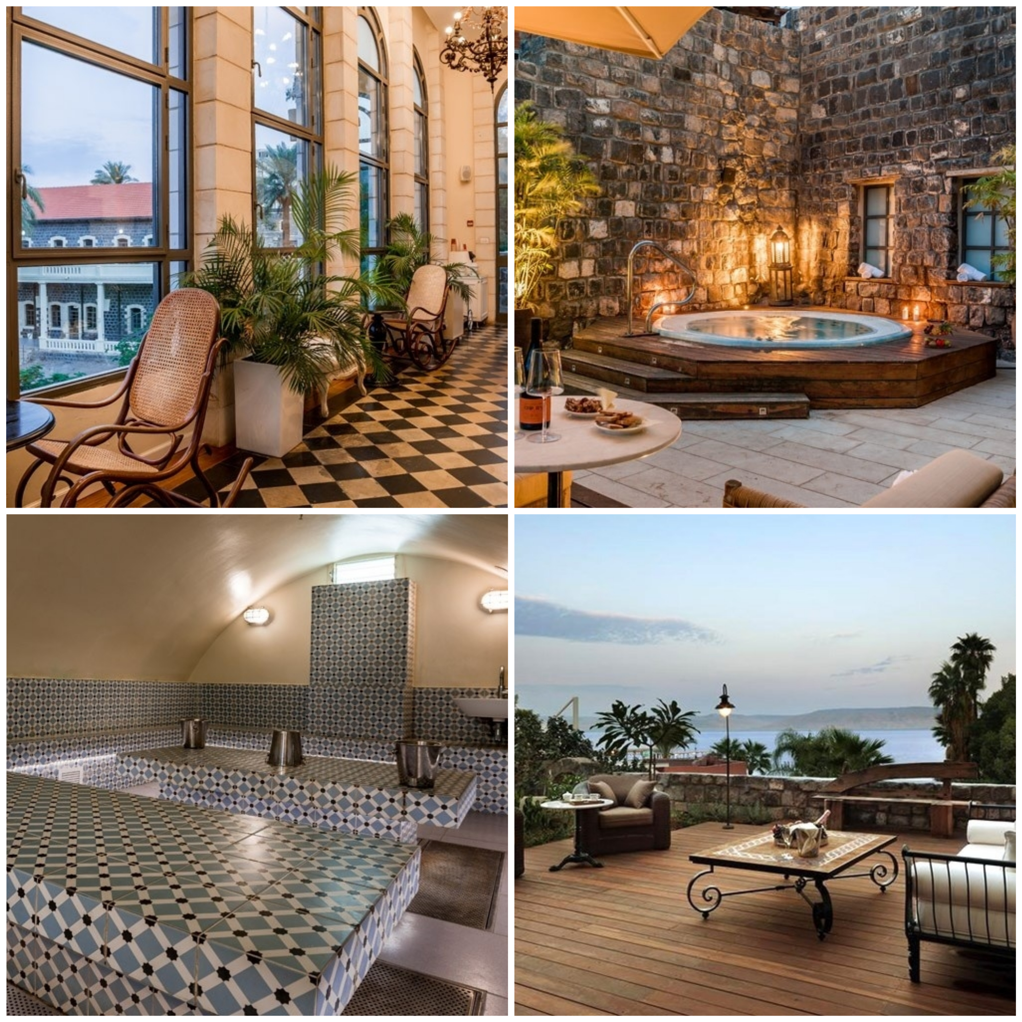 The Scots hotel's unique design and relaxing atmosphere. 