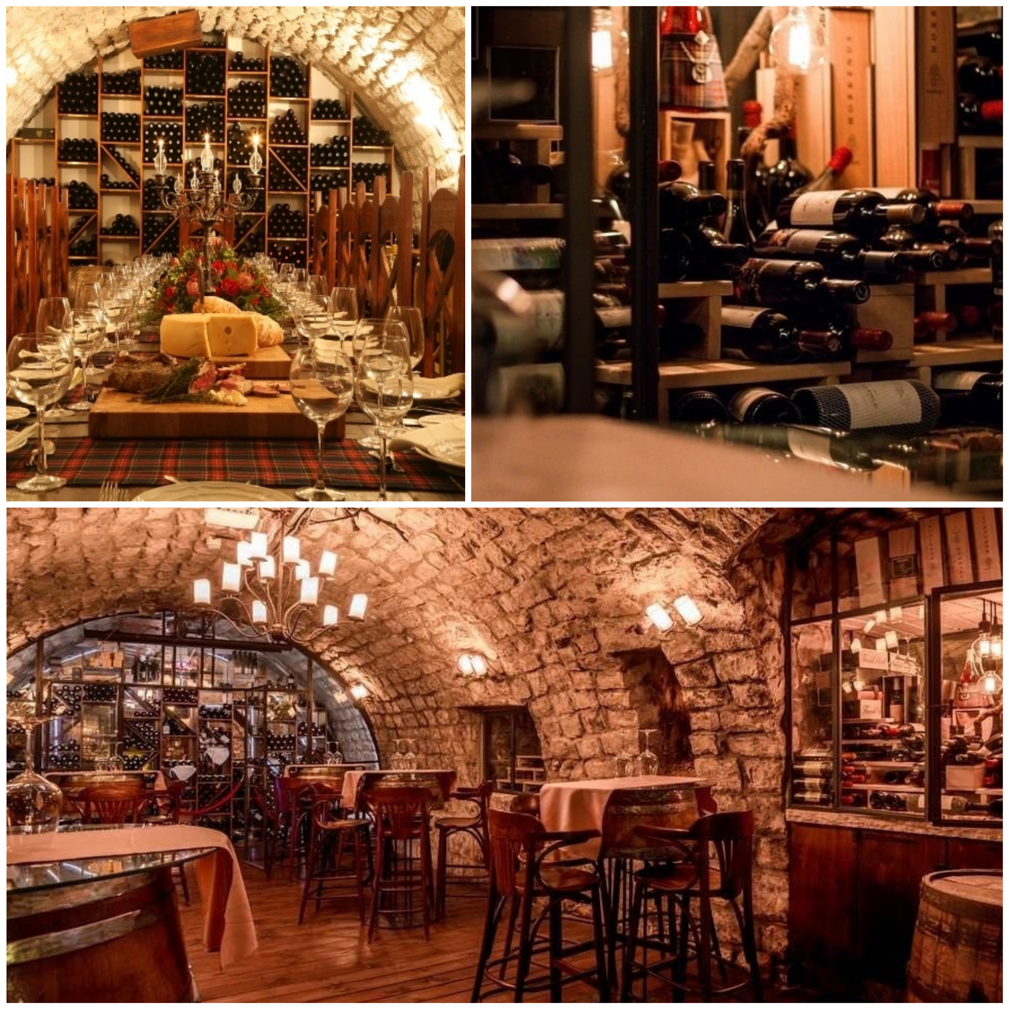 The wine cellar 